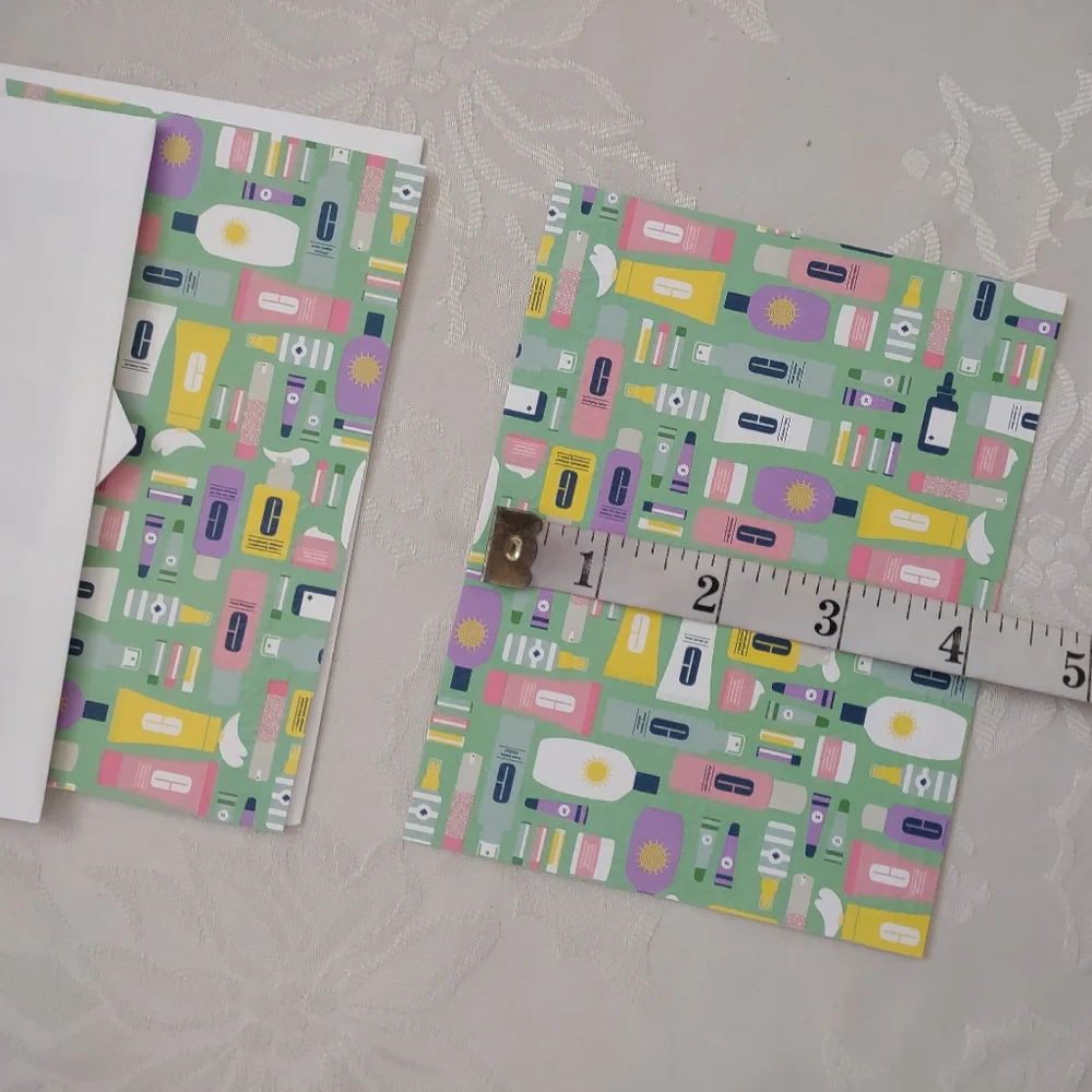 Kate Spade Hello Bright Eyes Clinique 5 Cards and 5 Envelopes